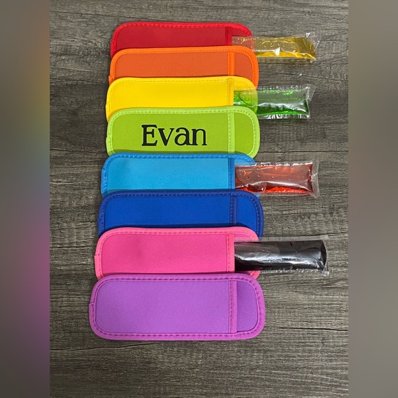 Personalized Freeze Pop Holders- Set of 3 - Picture 1 of 2
